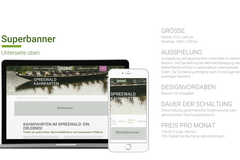 Preisliste Onlinebanner