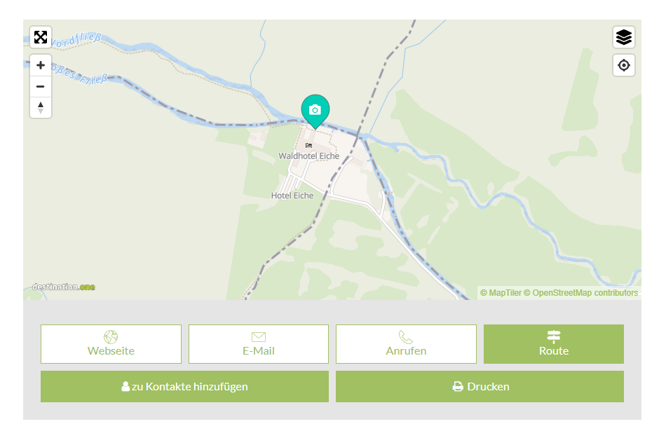 Karte Spreewald Verlinkung