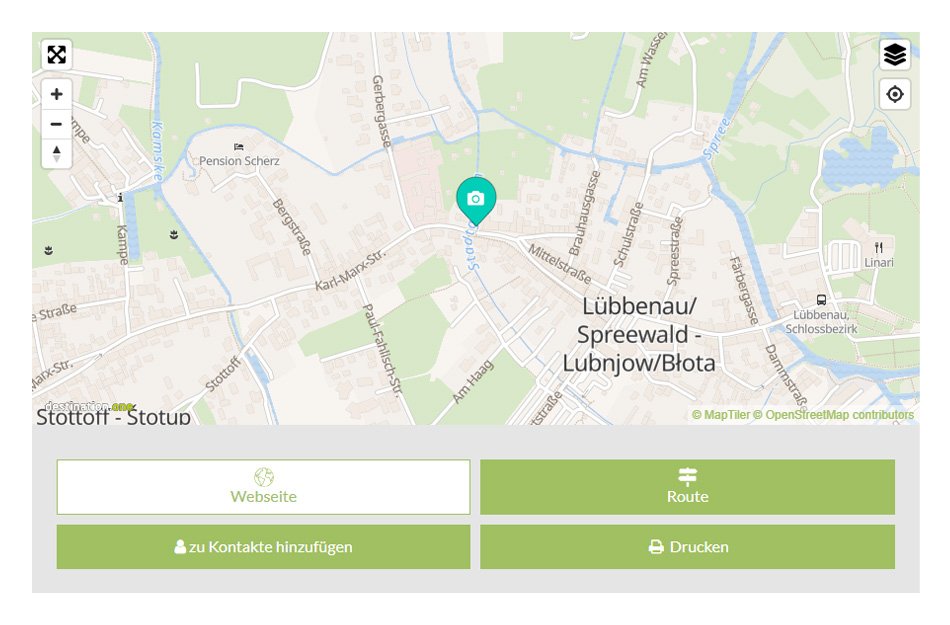 Karte Spreewald Verlinkung