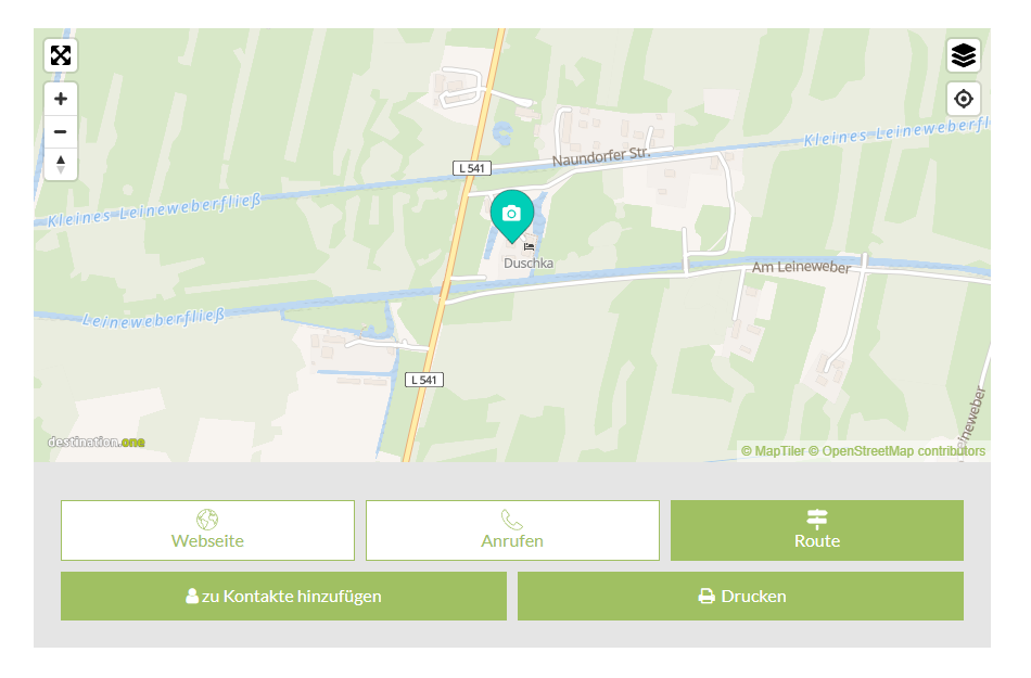 Spreewald Karte Verlinkung