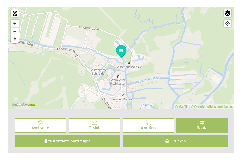 Spreewald Karte Verlinkung