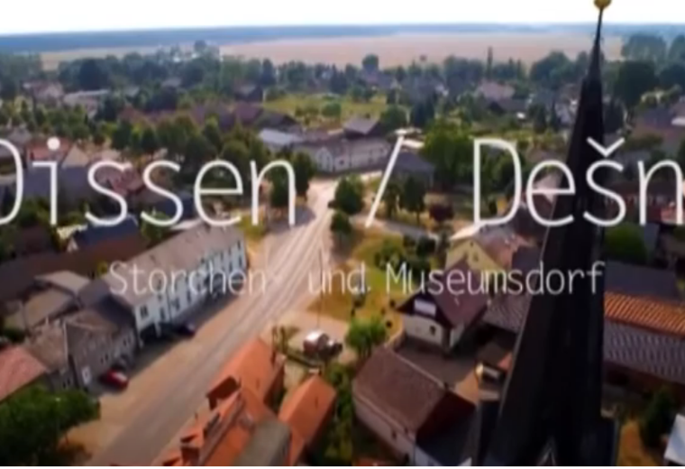 Dissen Video Vorschau zeigt Stadt Silhouette