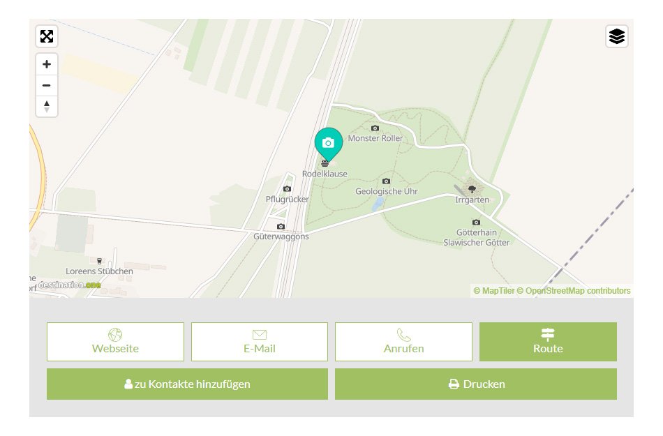Karte Spreewald Verlinkung