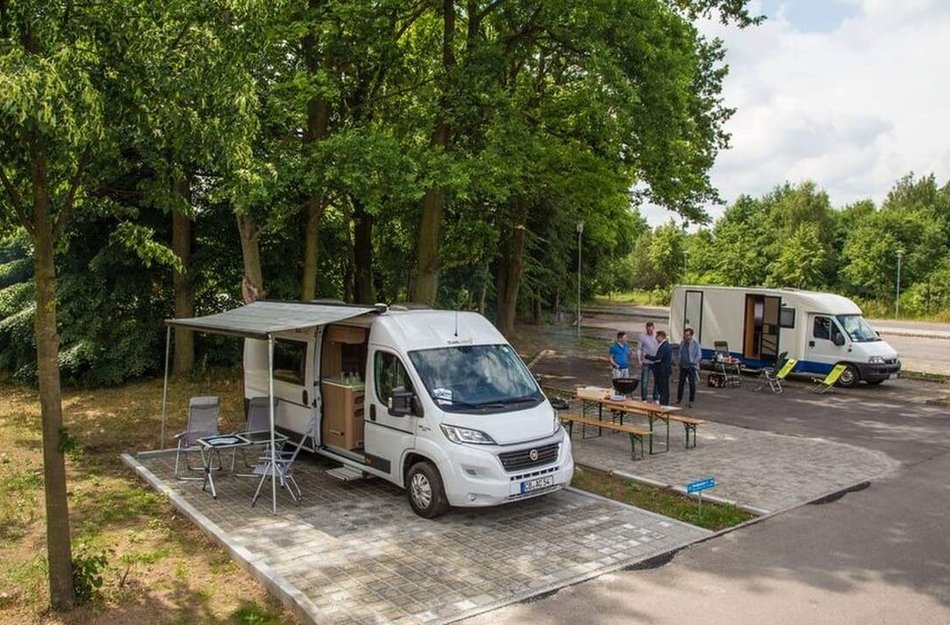 Caravanstellplatz Lagune in Cottbus