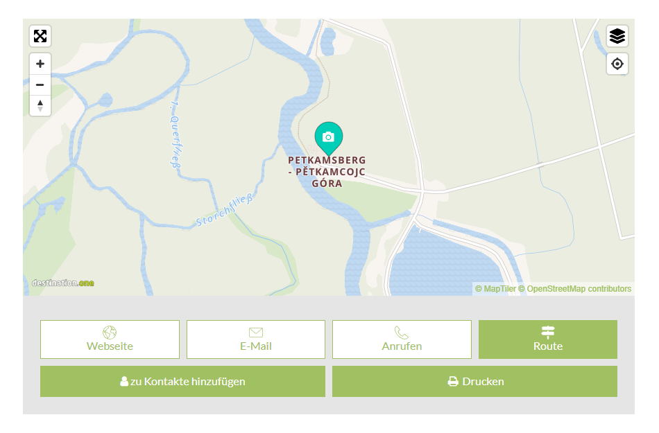 Karte Spreewald Verlinkung
