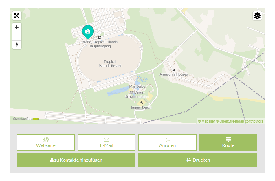 Karte Spreewald Verlinkung