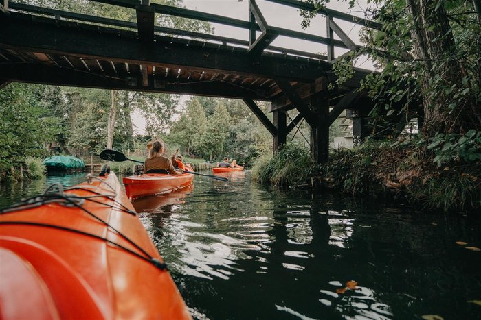 Paddeltour im Spreewald mit Familie