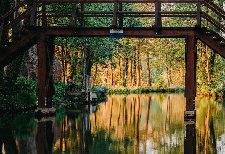 Spreewald Fließ Brücke