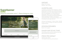 Preisliste Onlinebanner