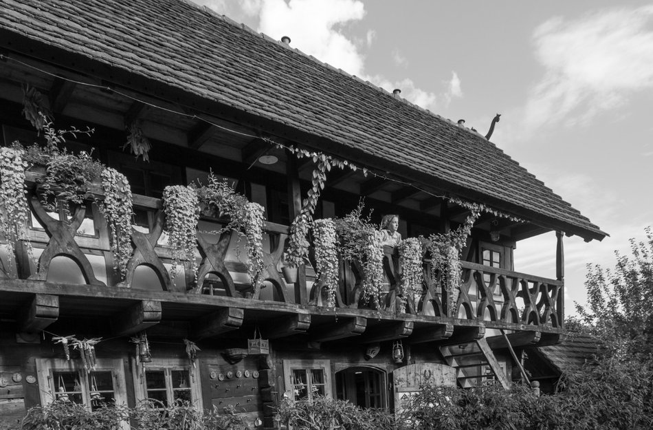 altes Foto Spreewaldhaus