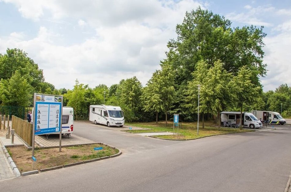 Caravanstellplatz Lagune in Cottbus