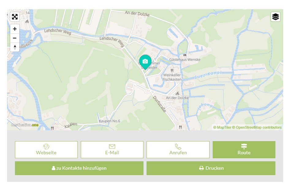 Karte Spreewald Verlinkung