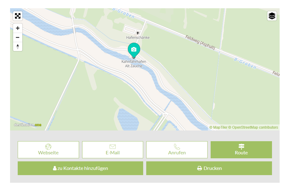 Karte Spreewald Verlinkung