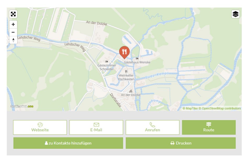 Karte Spreewald Verlinkung
