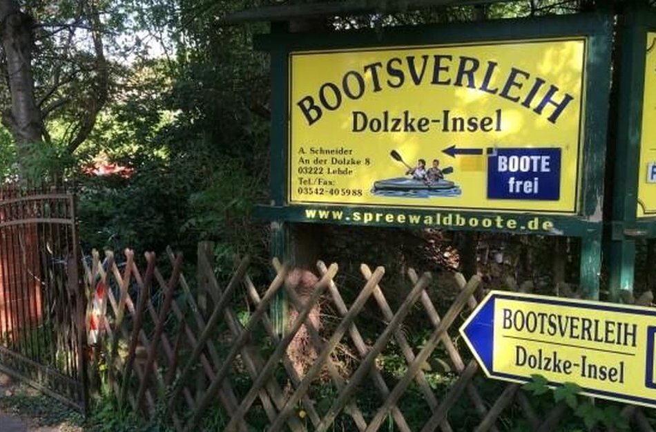 Bootsverleih Dolzke-Insel