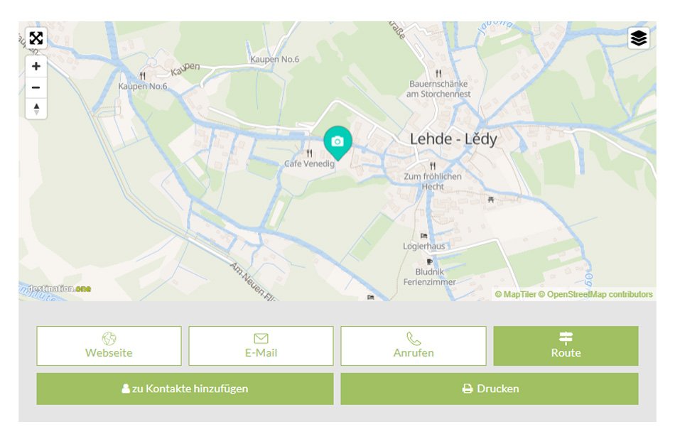 Karte Spreewald Verlinkung